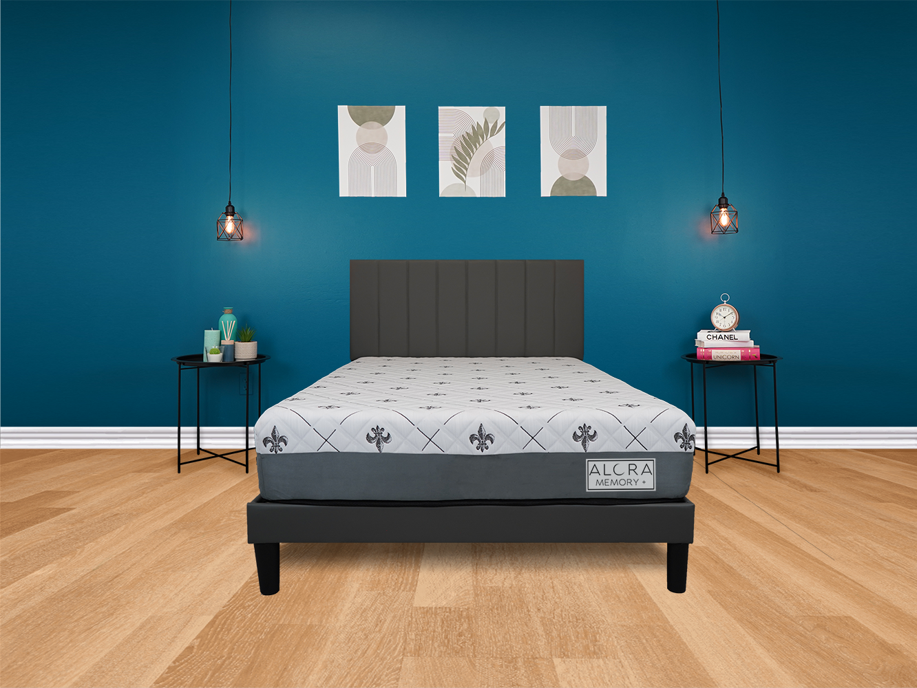 10 inch memory foam mattress with plush comfort and breathable surface for restful sleep