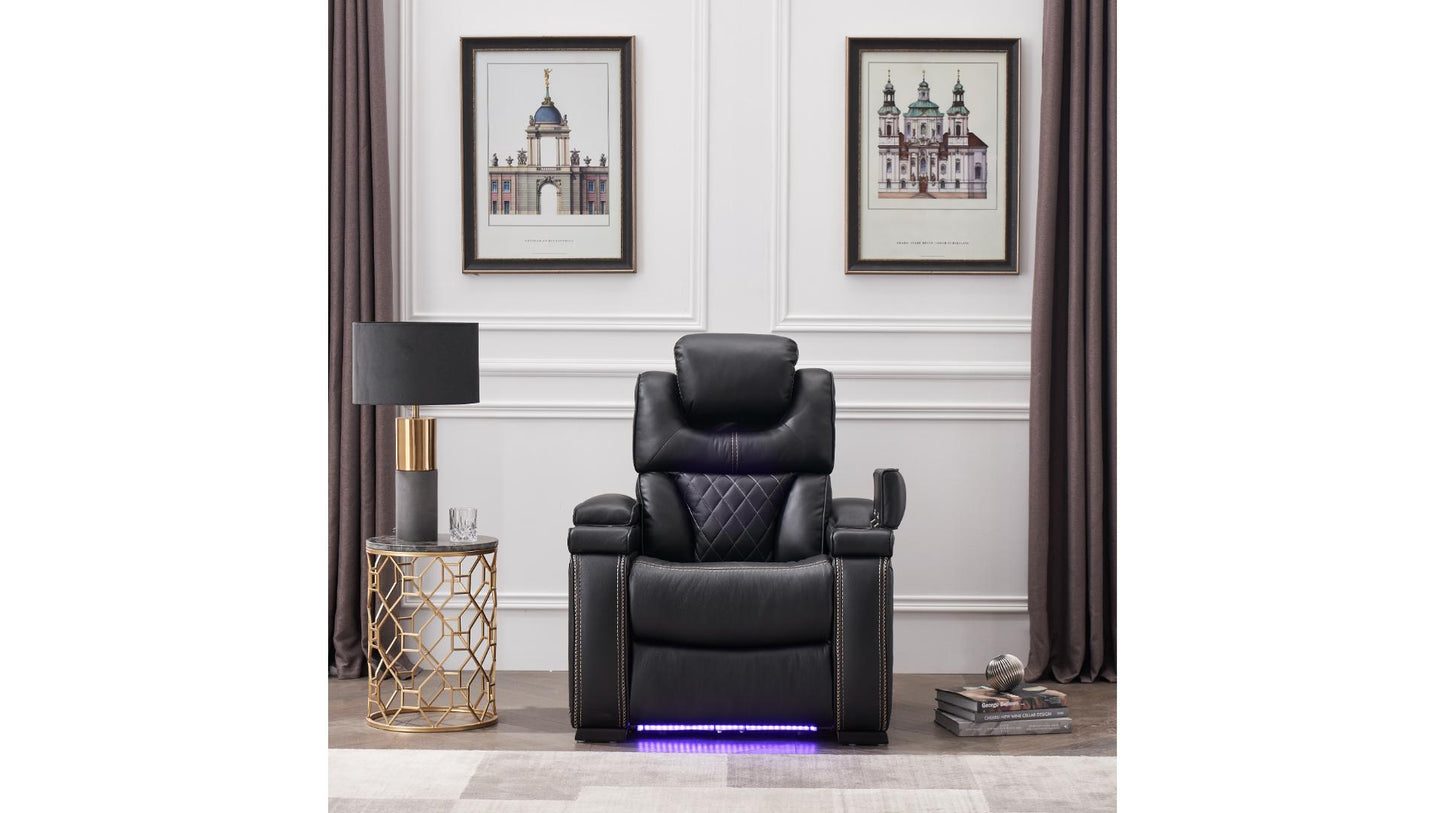 Power Recliner Lether Chair Lexus