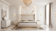 Aspen Luxury High Headboard Platform Bed