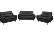 Modern Faux Leather Sofa Set 3+2+1