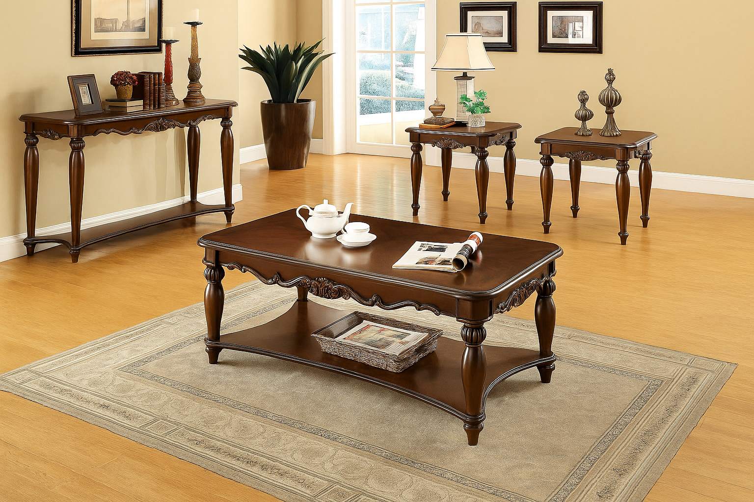 Bunbury 3 Pc. Table Set & Sofa Table