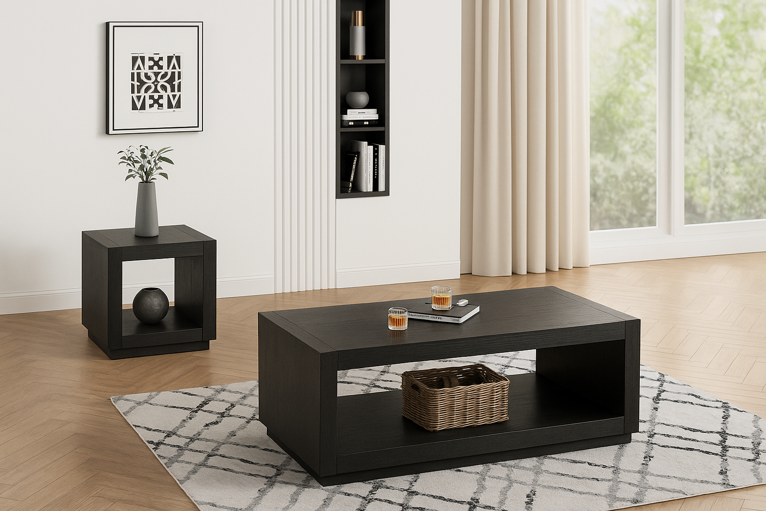 Dothan Coffee Table & End Table