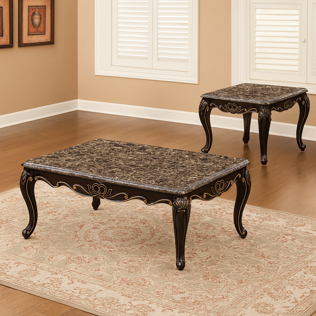 Albacete Coffee Table & End Table