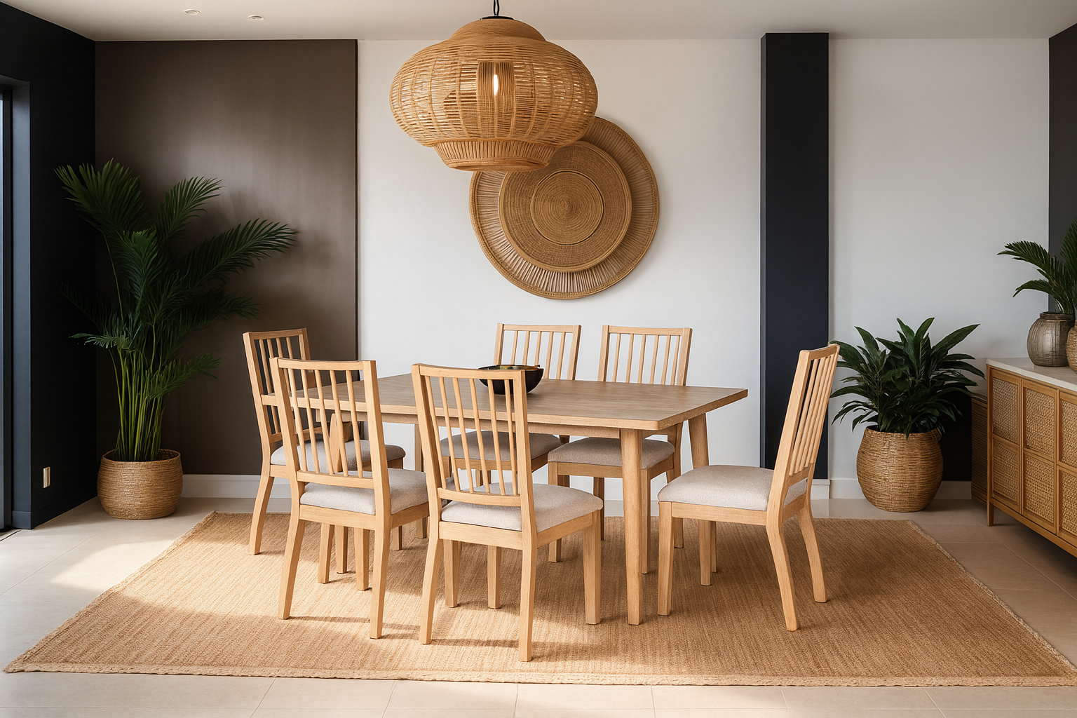 Lakeside Rect. Dining Table & Side Chair