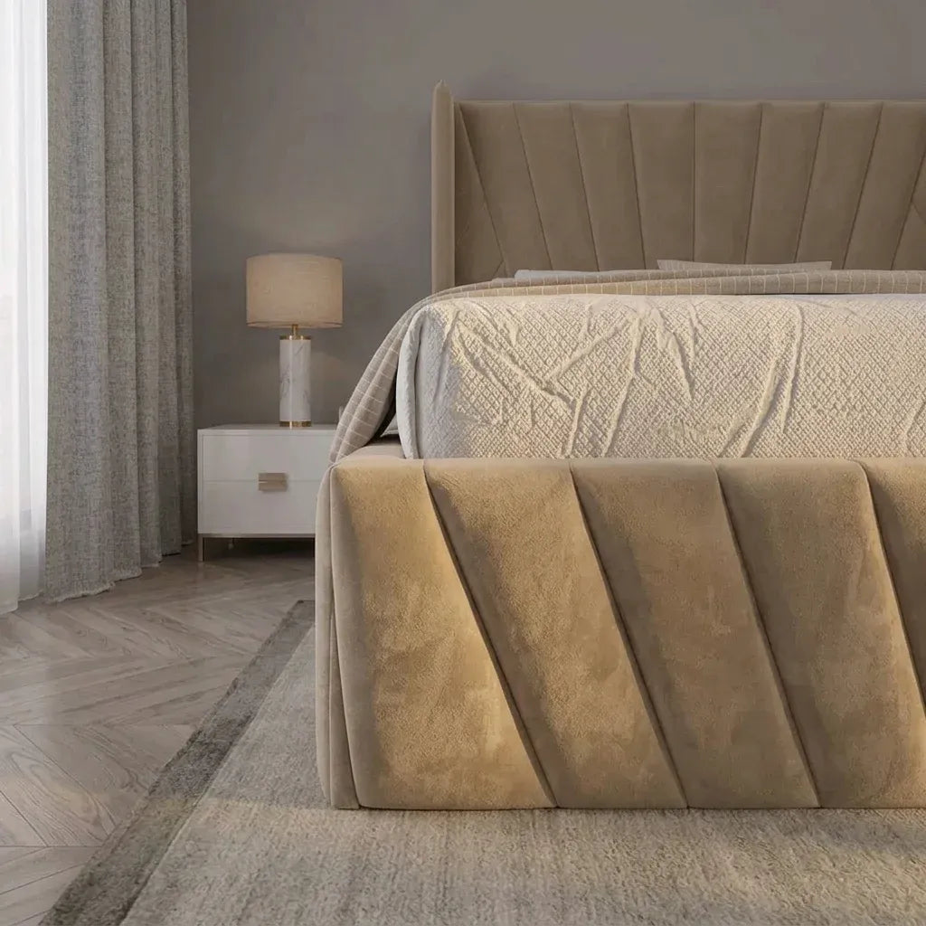 Bay Upholstered Storage Bed Frame