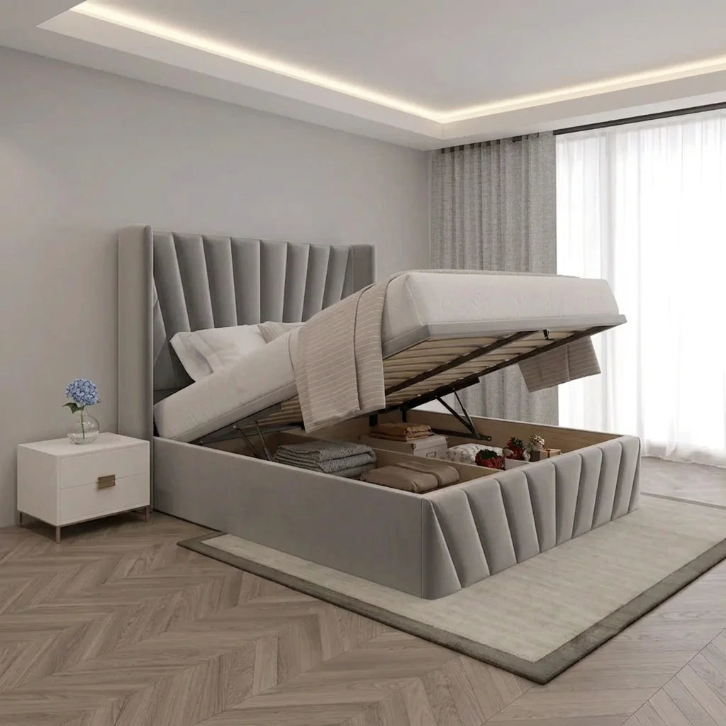 Bay Upholstered Storage Bed Frame
