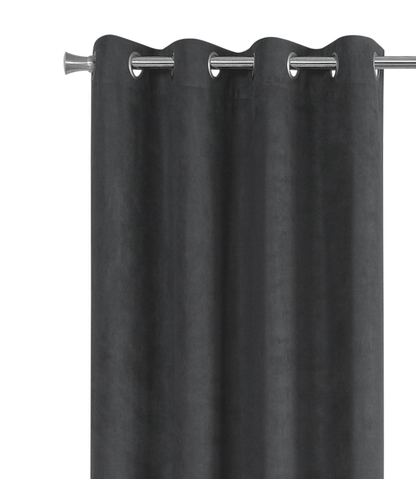 PANNEAU DE RIDEAU - 2 PIÈCES / 54" L X 84" H GRIS OBSCURISANT LA PIÈCE