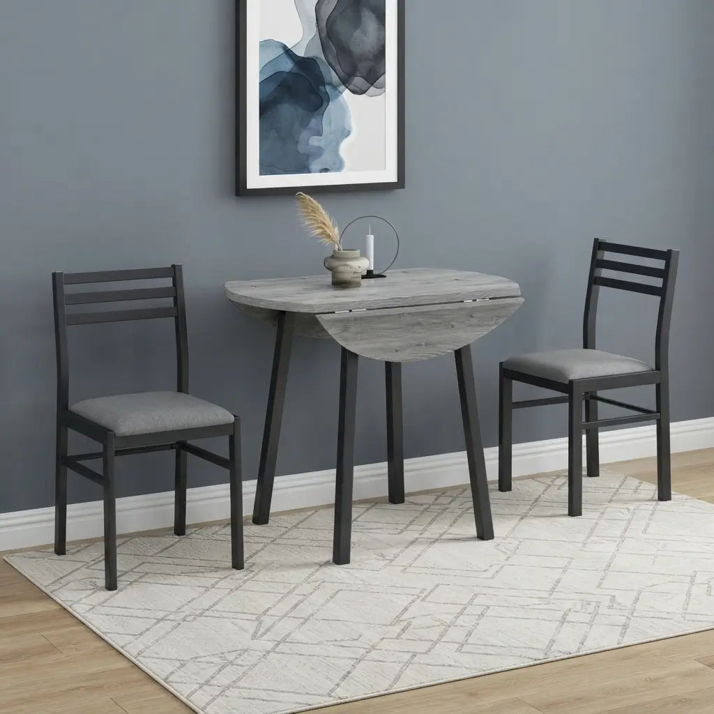 3-Piece Drop Leaf Dining Set