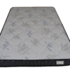 Black Tufted Bed Frame With Mattress