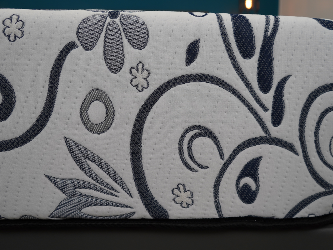 Side of Hazel Mattress highlighting high-density foam layers