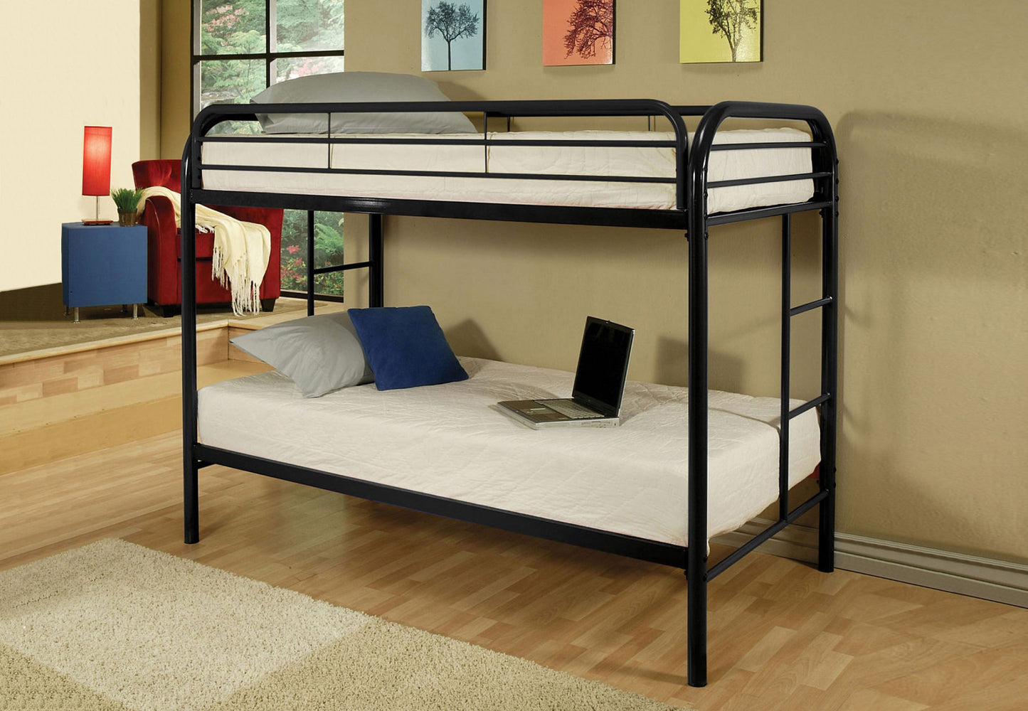 Single/Single Metal Bunk bed