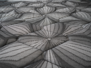 Close-up of Raptor Mattress breathable layers and stitching detail