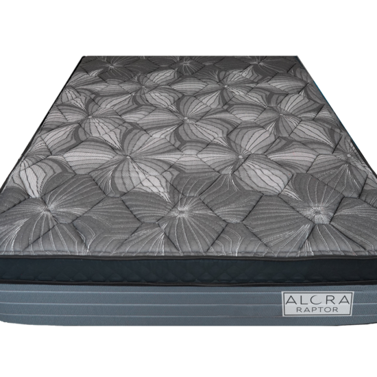 Raptor Mattress front view showcasing its medium firm Canadian foam design