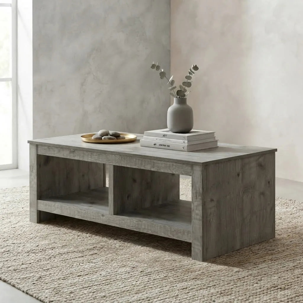 Rustic Grey Coffee Table