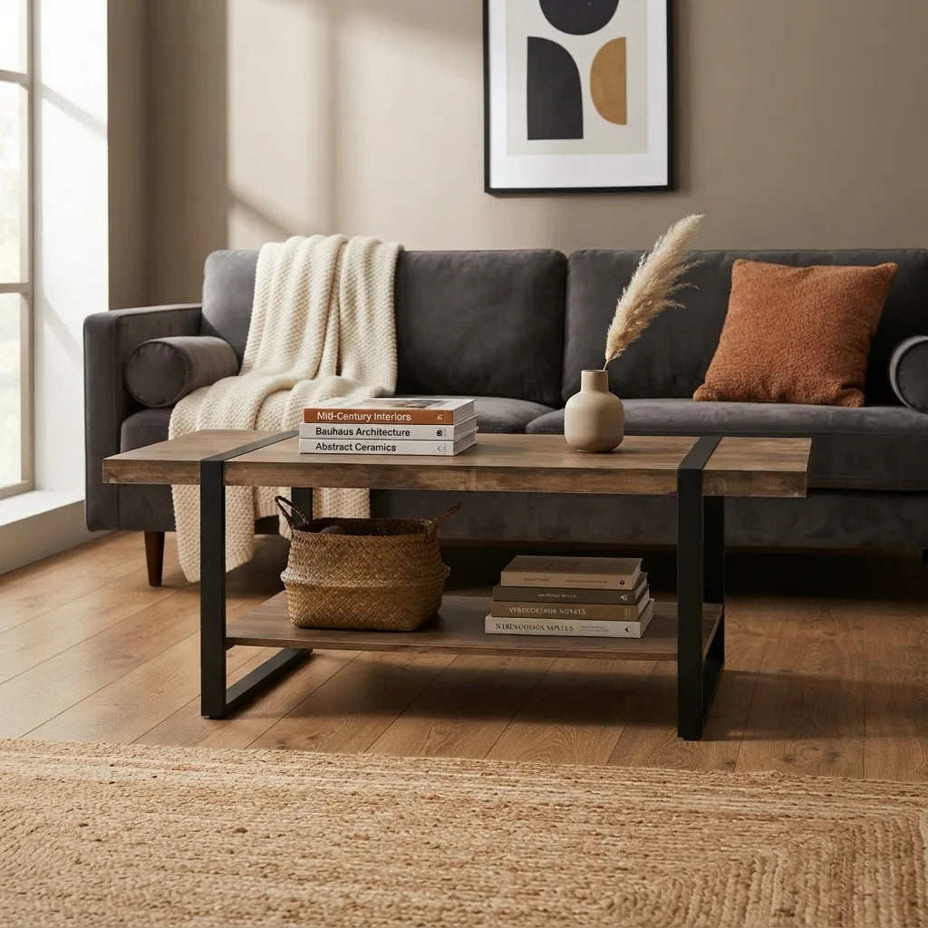 Industrial Farmhouse Coffee Table