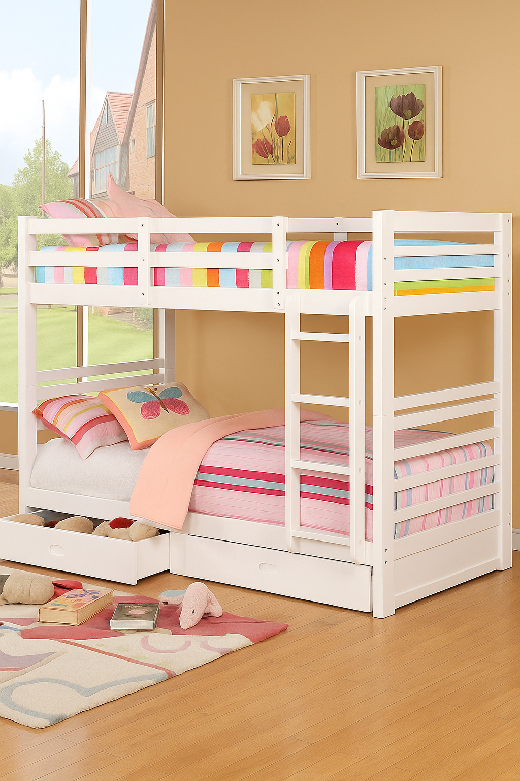 California Twin/Twin Bunk Bed