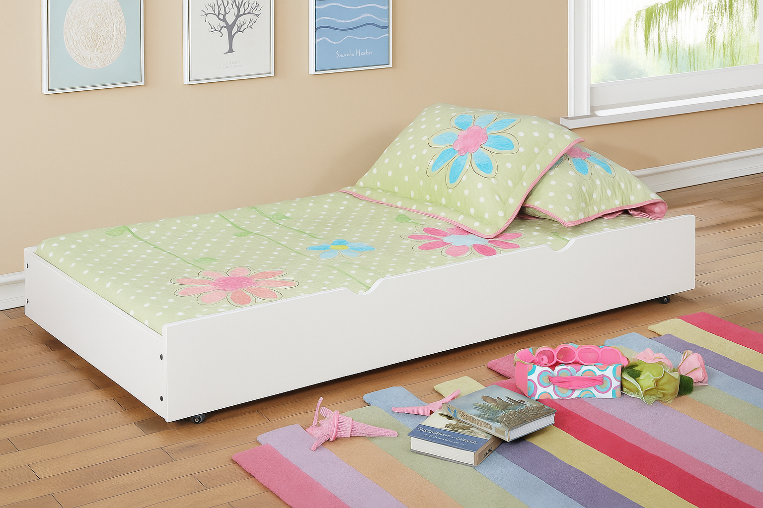 Cameron Full/Full Bunk Bed & Trundle