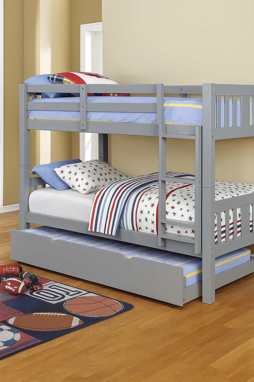 Cameron Twin/Twin Bunk Bed & Trundle