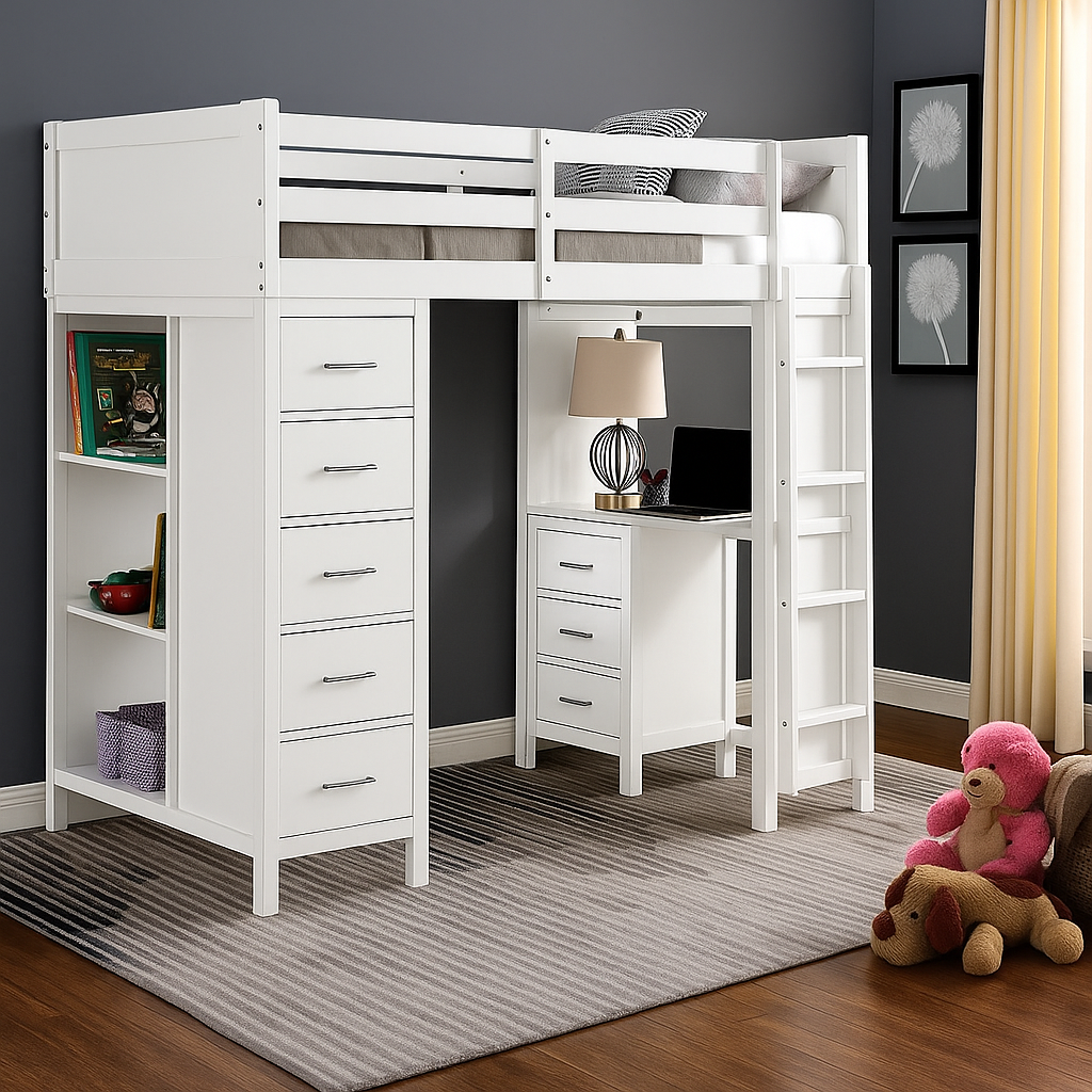 Cassidy Twin Loft Bed