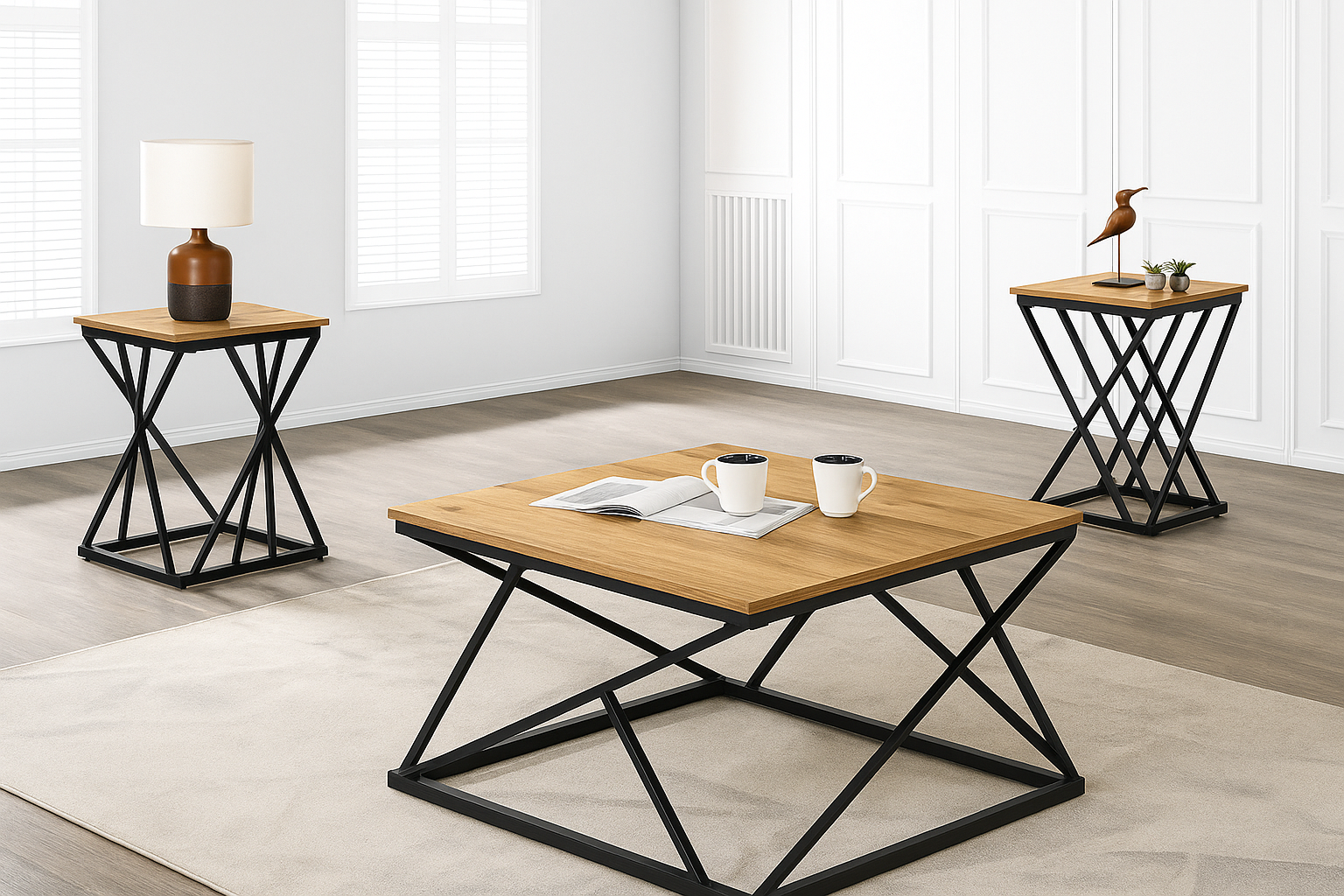 Borup 3 Pc. Table Set