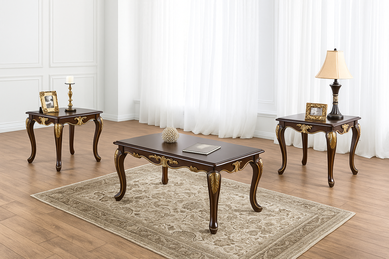 Cookshire Coffee Table & End Table
