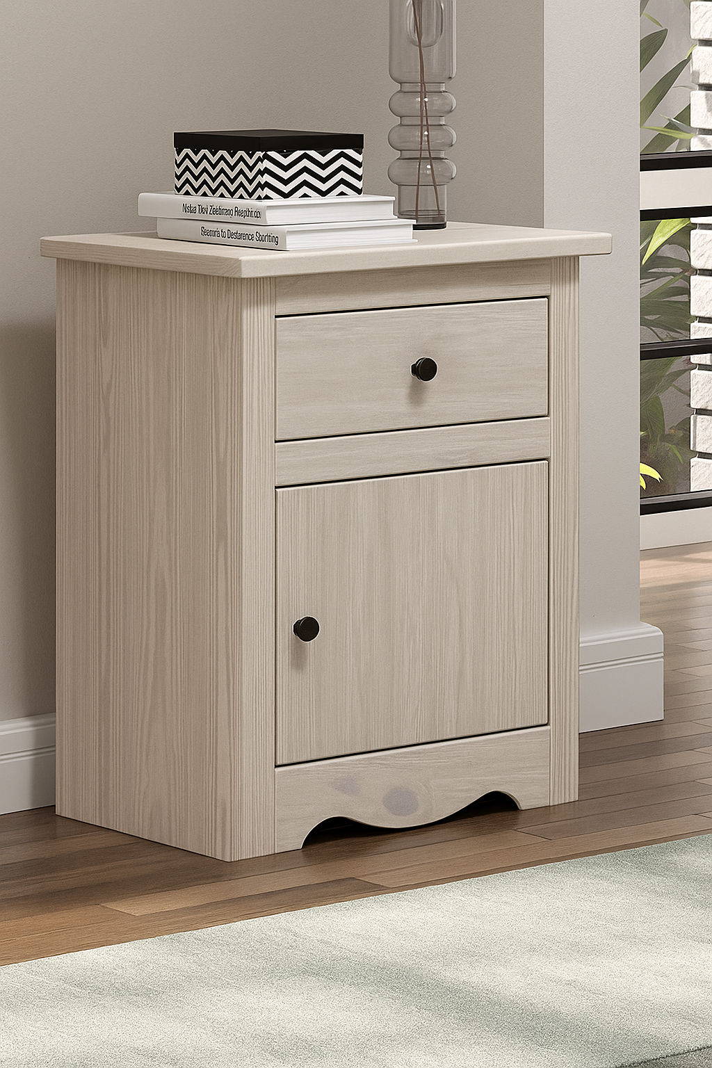 Albani Twin/Twin Post Bunkbed With Set