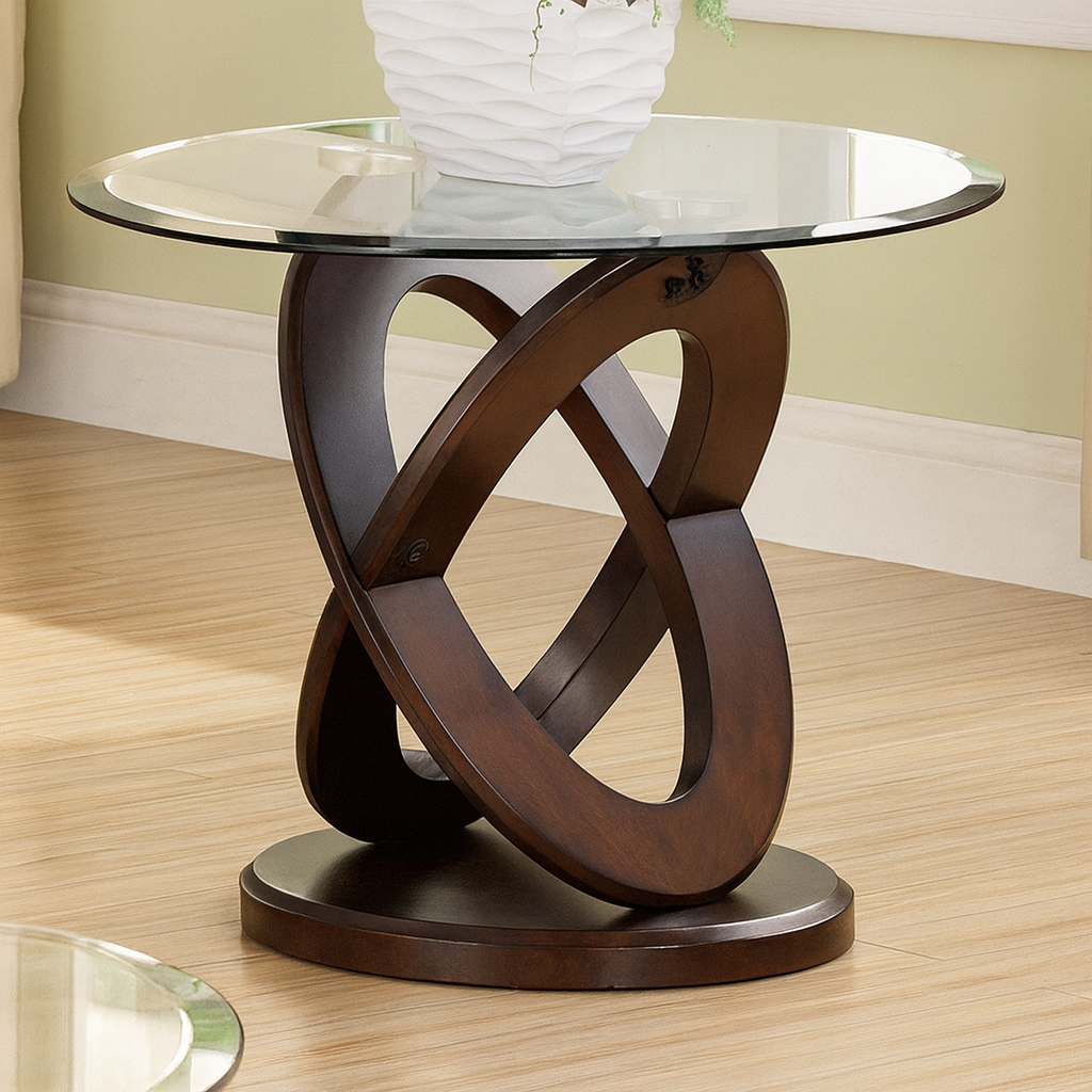 Atwood Oval Coffee Table, Oval Sofa Table & Round End Table