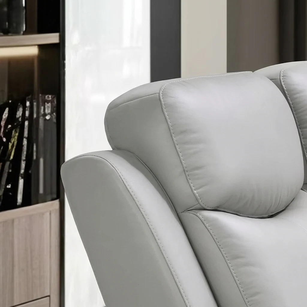 IF-8130 Light Grey Power Recliner Set