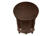 ACCENT TABLE - 23"H / ESPRESSO VENEER END TABLE