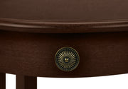 ACCENT TABLE - 23"H / ESPRESSO VENEER END TABLE
