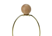 LIGHTING - 22"H TABLE LAMP BROWN ROPE / BEIGE SHADE