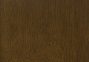 DINING TABLE - BROWN WALNUT 36"X 72"/ 18" EXTENSION PANEL