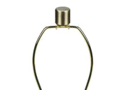 LIGHTING - 20"H TABLE LAMP GREY CONCRETE / IVORY SHADE