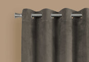 CURTAIN PANEL - 2PCS / 52"W X 84"H TAUPE ROOM DARKENING