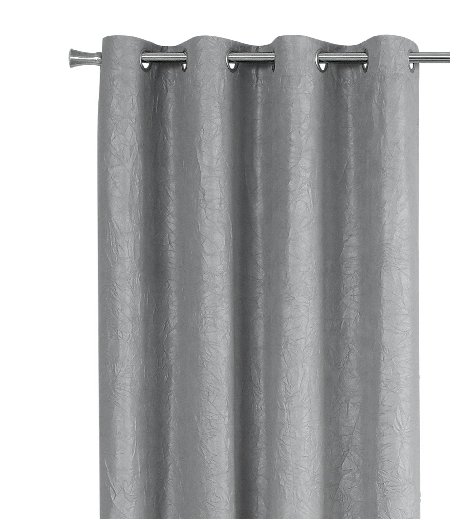 CURTAIN PANEL - 2PCS / 52"W X 95"H SILVER ROOM DARKENING