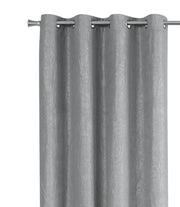 CURTAIN PANEL - 2PCS / 52"W X 95"H SILVER ROOM DARKENING