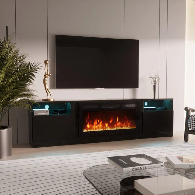 79" Fire Place TV Stand