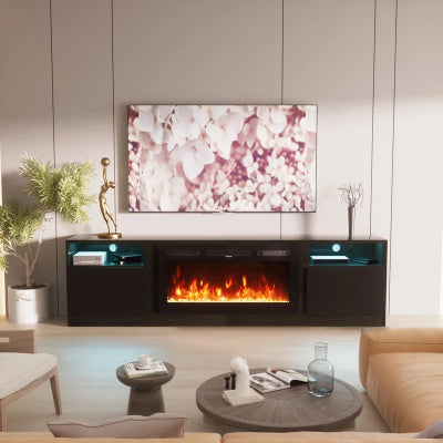 79" Fire Place TV Stand